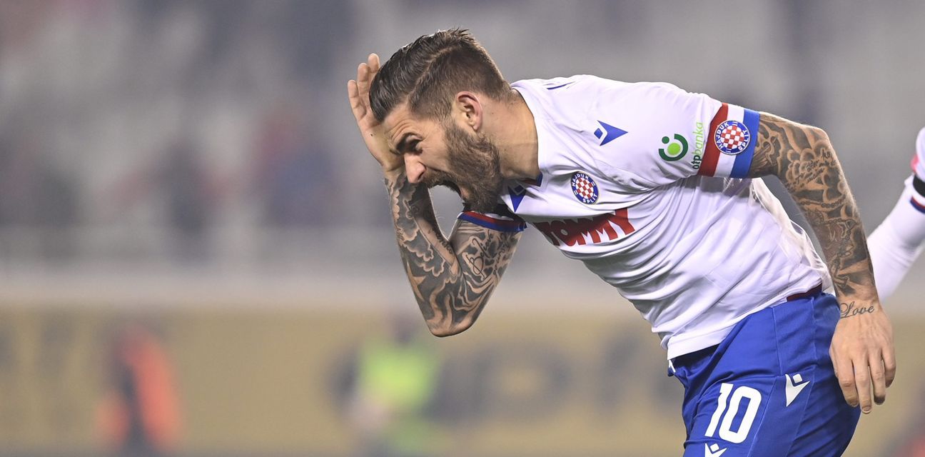 Hajduk bez Livaje ne može, pokazatelj su posljednje tri utakmice